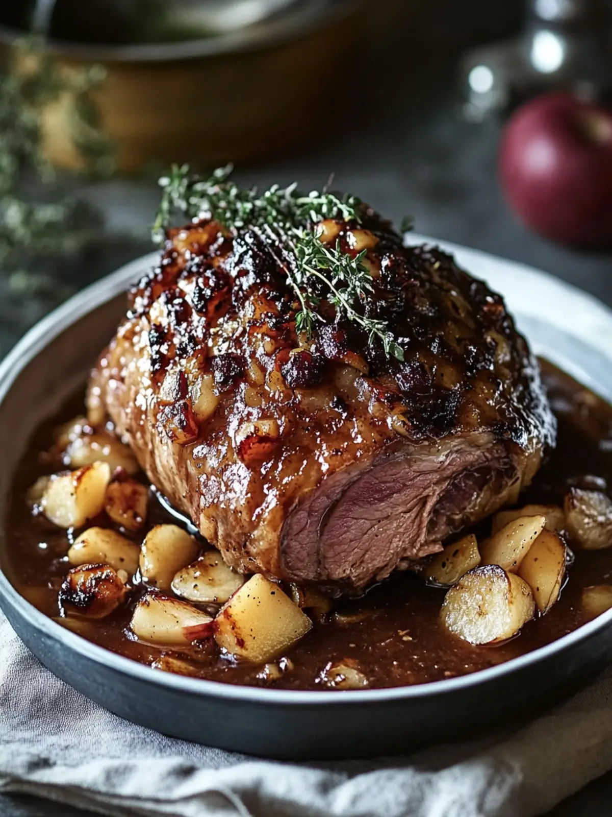 Savory Slow-Roasted Pork Shoulder with Apple Gravy Bliss 4 Savory Slow-Roasted Pork Shoulder with Irresistible Apple Gravy