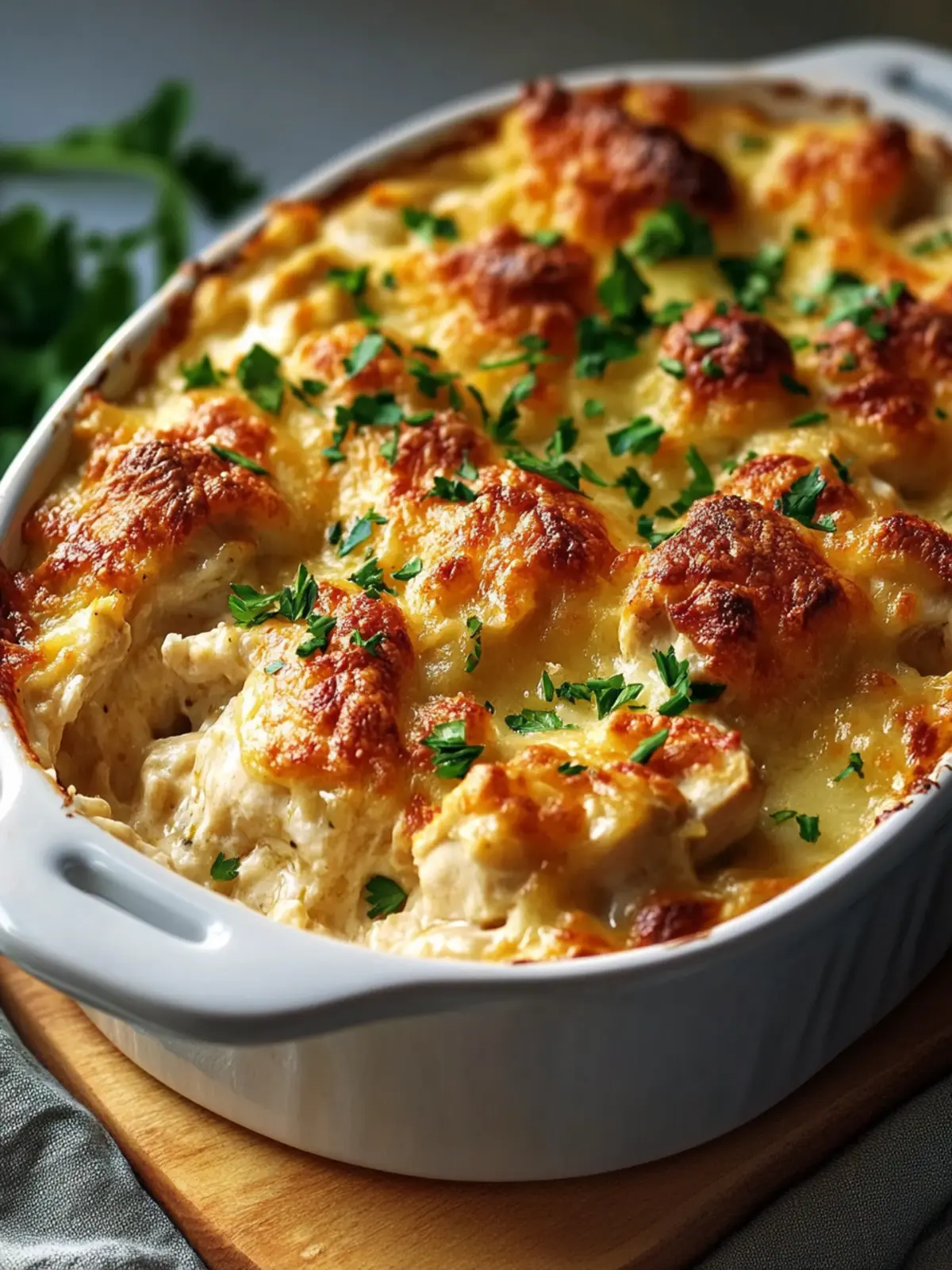 The Best Million Dollar Chicken Casserole