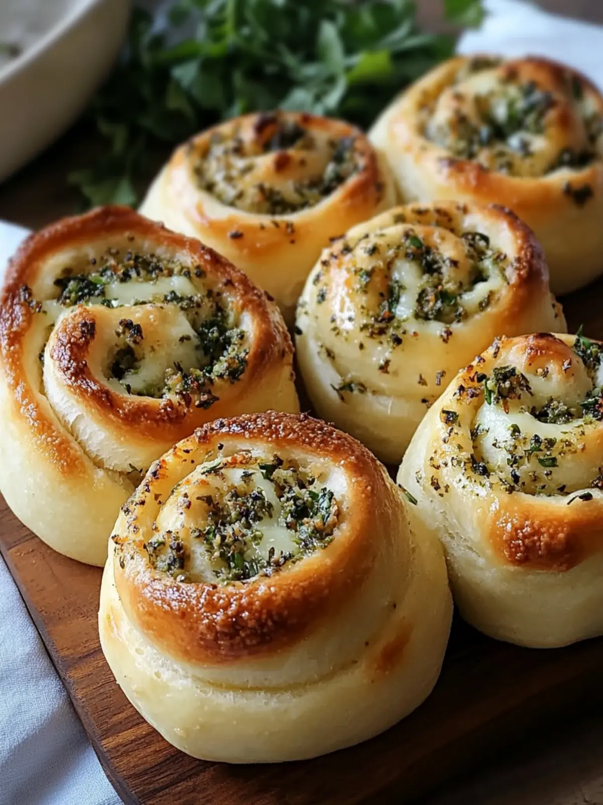 Sourdough Herb & Cheese Rolls Recipe
