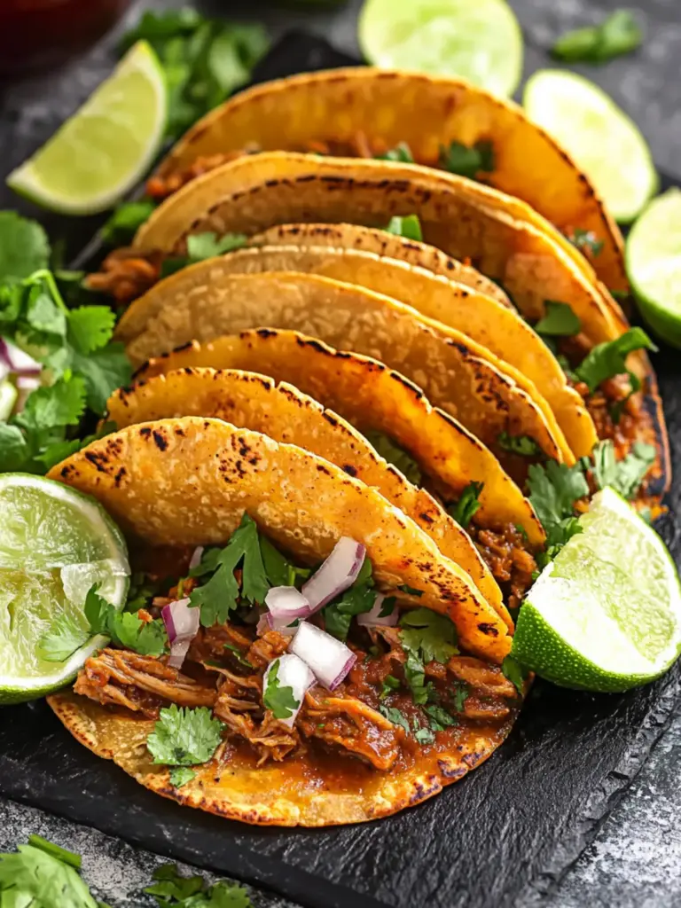 Crock Pot Birria Tacos