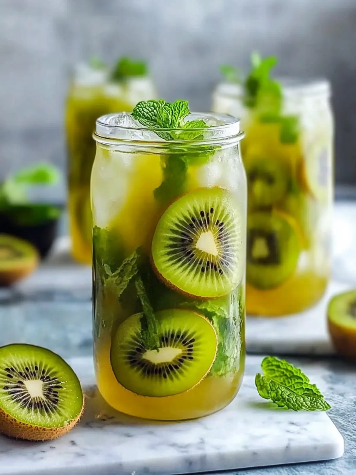 Kiwi Mint Cold Brew Green Tea Recipe – A Triple Refresh Delight 4 Kiwi Mint Cold Brew Green Tea Recipe – Triple Green Refresh!