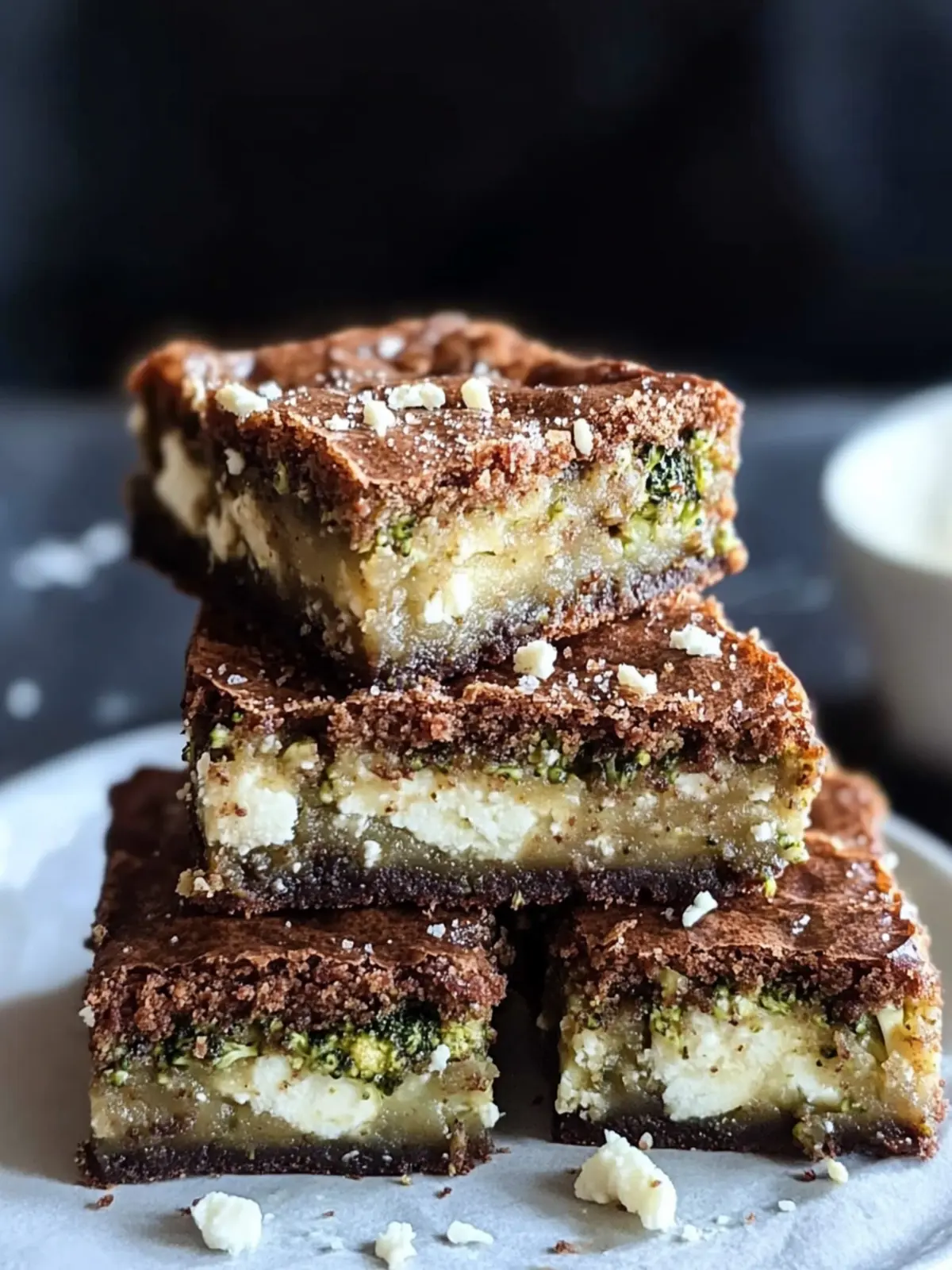 Delicious Broccoli and Feta Brownies You'll Crave Daily 3 Broccoli and Feta Brownies
