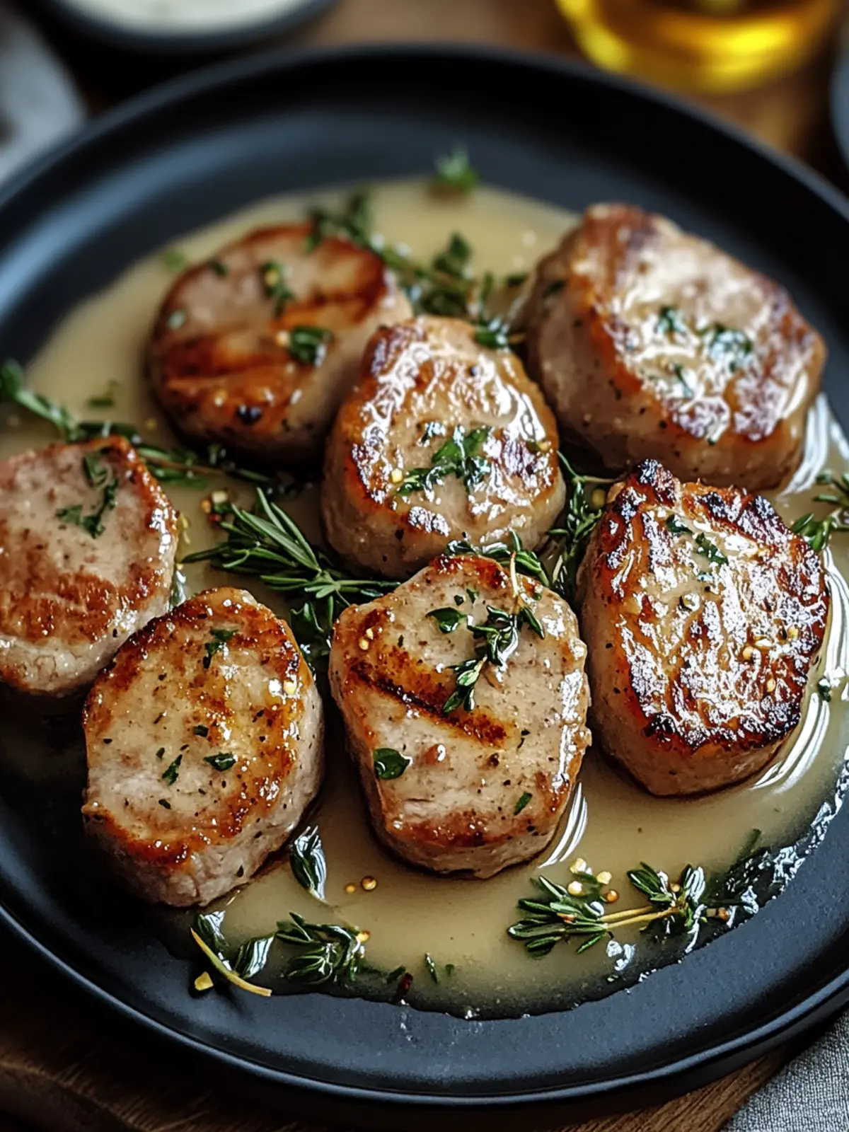 Tender Pork Medallions with Creamy Sauce Ready in 30 Minutes 3 Tender Pork Medallions