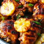 Pineapple Barbecue Chicken Thighs