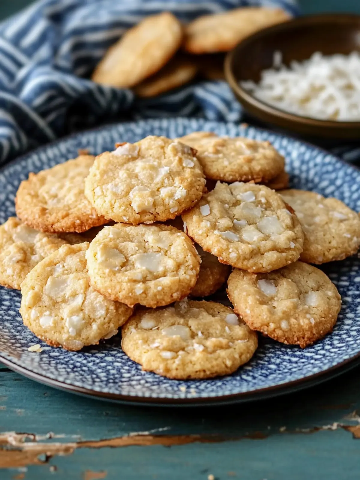 Chewy Coconut Cookies