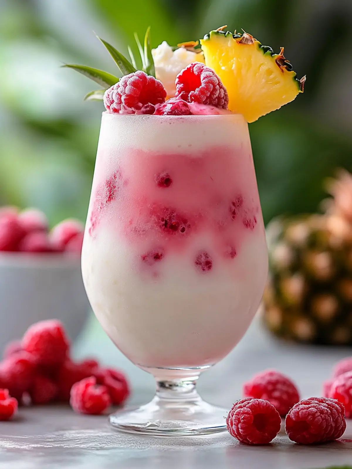 Raspberry Colada Twist