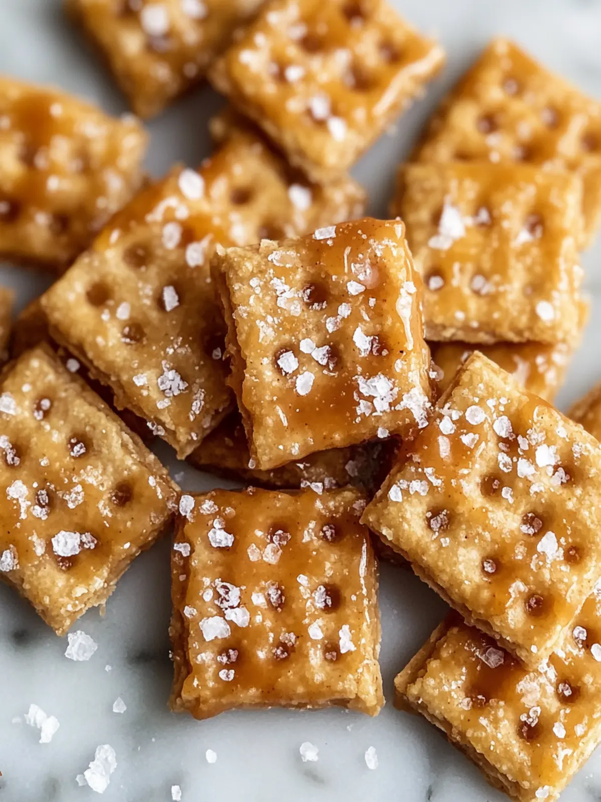 Salted Caramel Cracker Bites That Satisfy Every Craving 2 Salted Caramel Cracker Bites