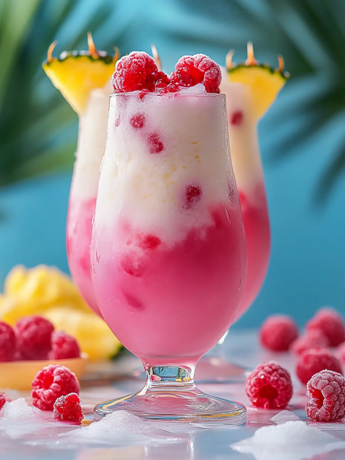 Raspberry Colada Twist