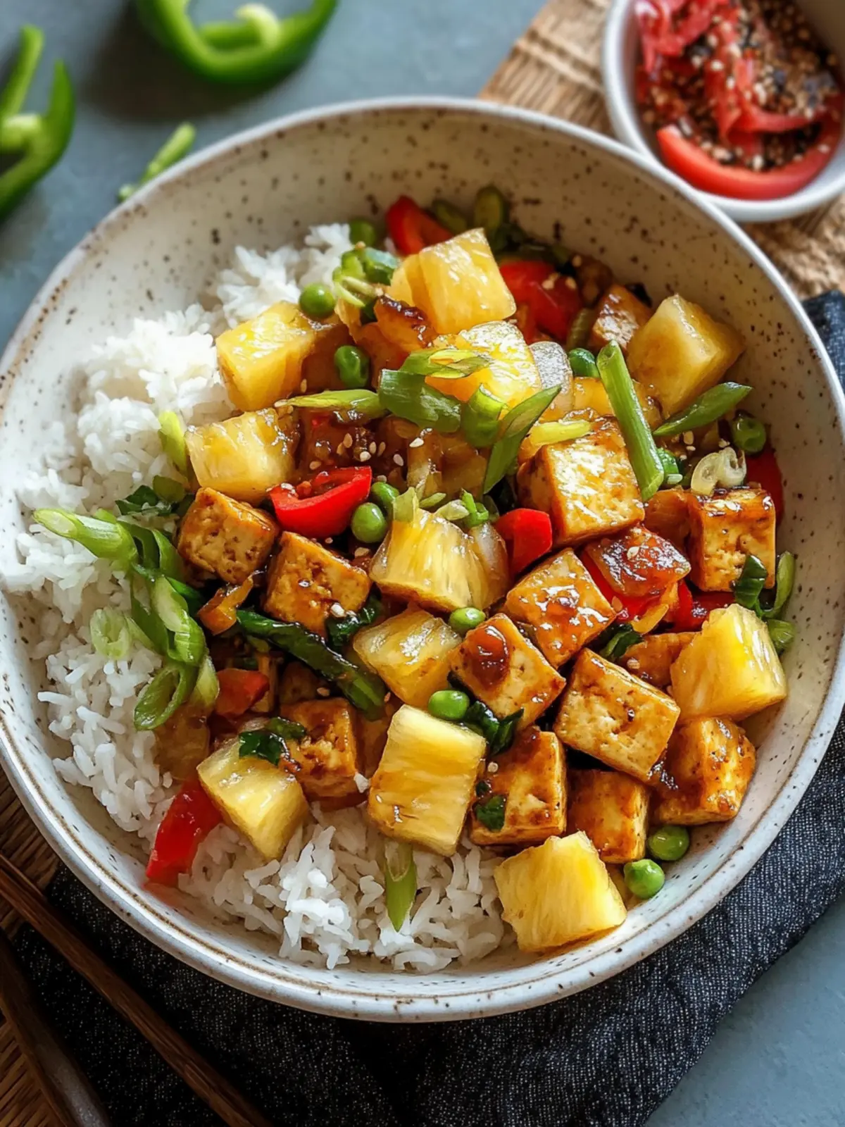 Tangy Pineapple Tofu Stir-Fry: Your New Favorite Veggie Meal 4 Veggie Meal Tangy Pineapple Tofu Stir-Fry