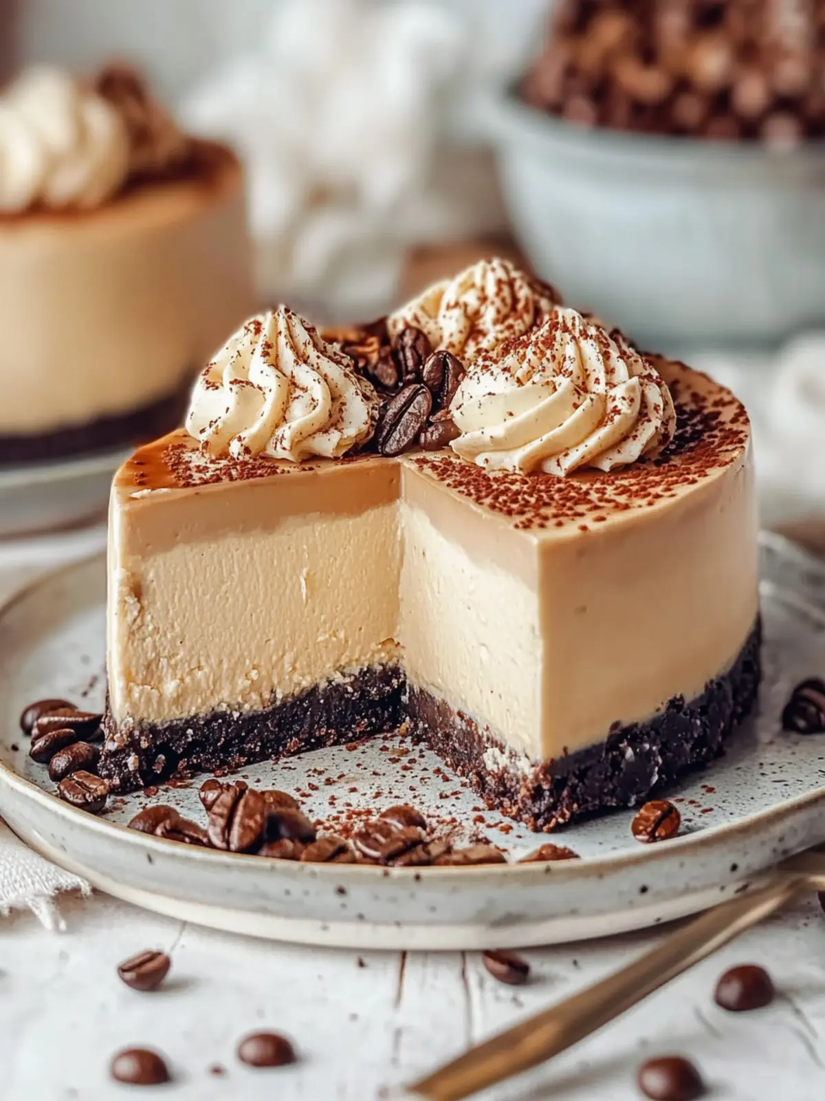 Decadent Coffee Cheesecake that Wows Every Dessert Lover 4 Decadent Coffee Cheesecake