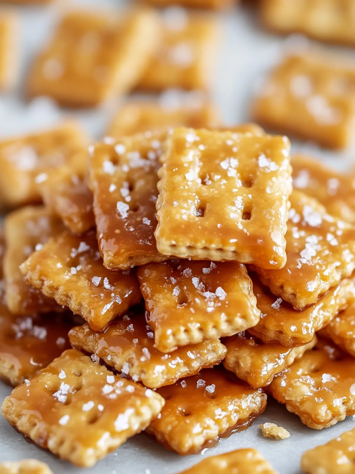 Salted Caramel Cracker Bites That Satisfy Every Craving 3 Salted Caramel Cracker Bites