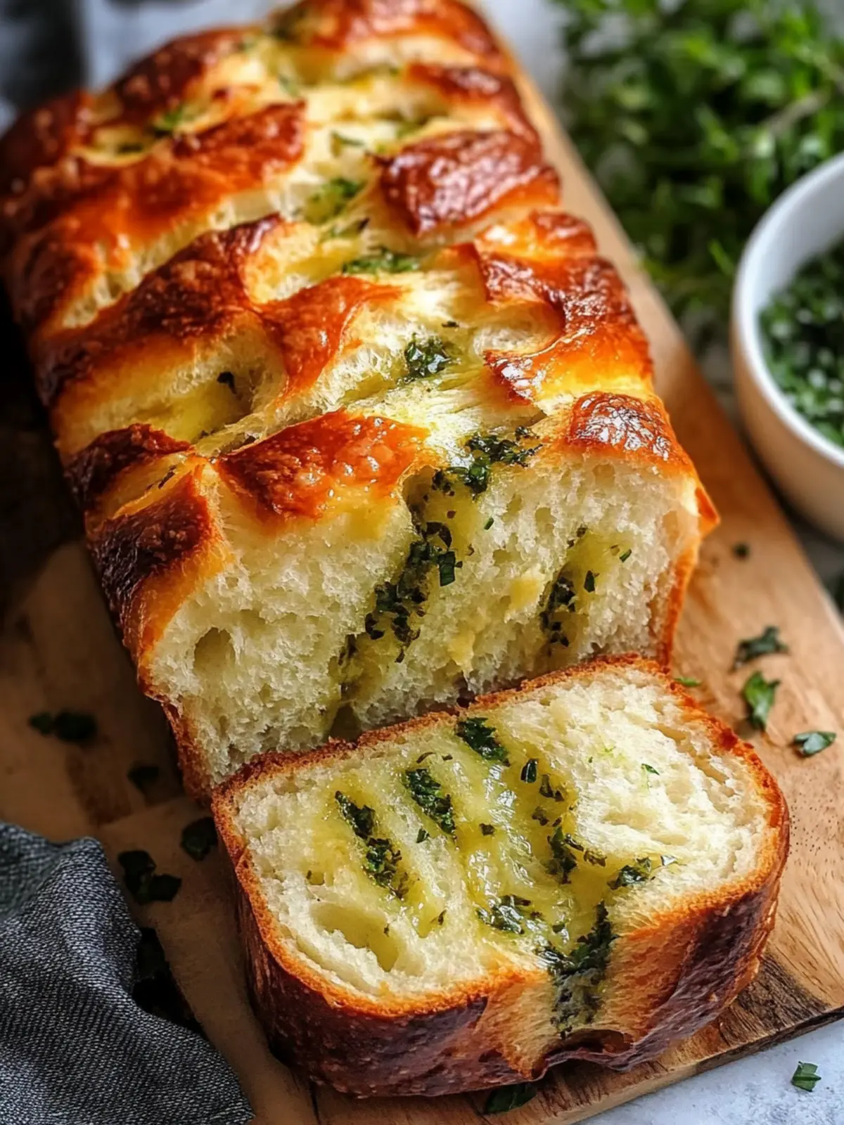 Cheesy Garlic Herb Swirl Bread – Easy No Yeast Delight 5 Cheesy Garlic Herb Swirl Bread