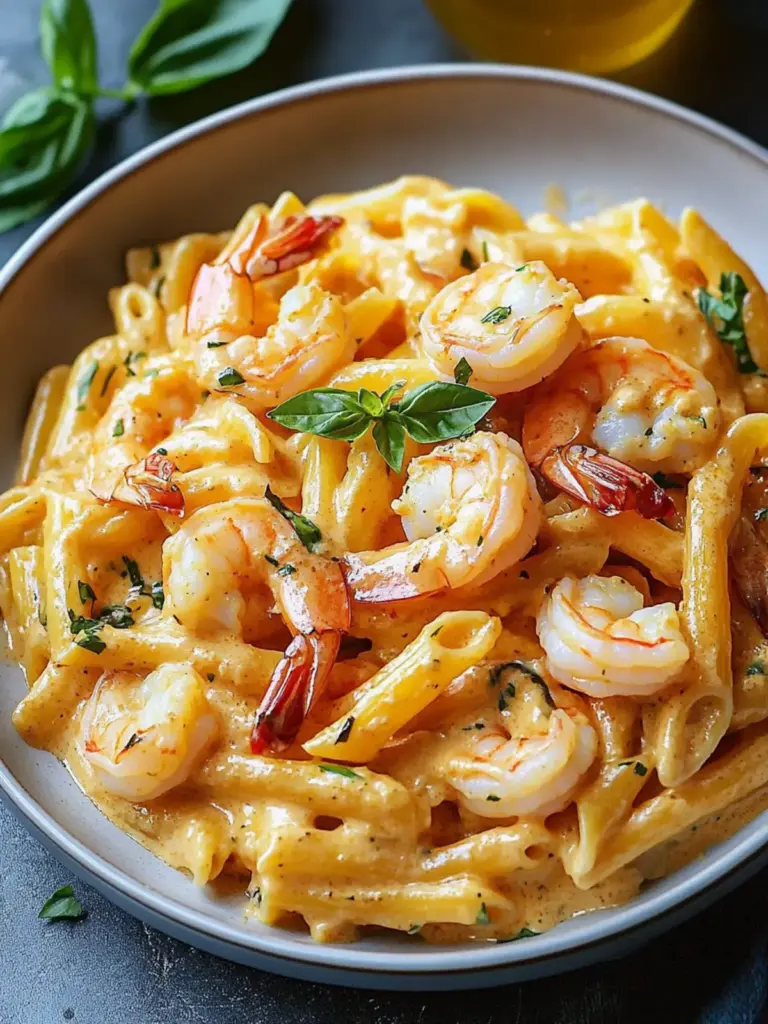 Creamy Jamaican Shrimp Rasta Pasta
