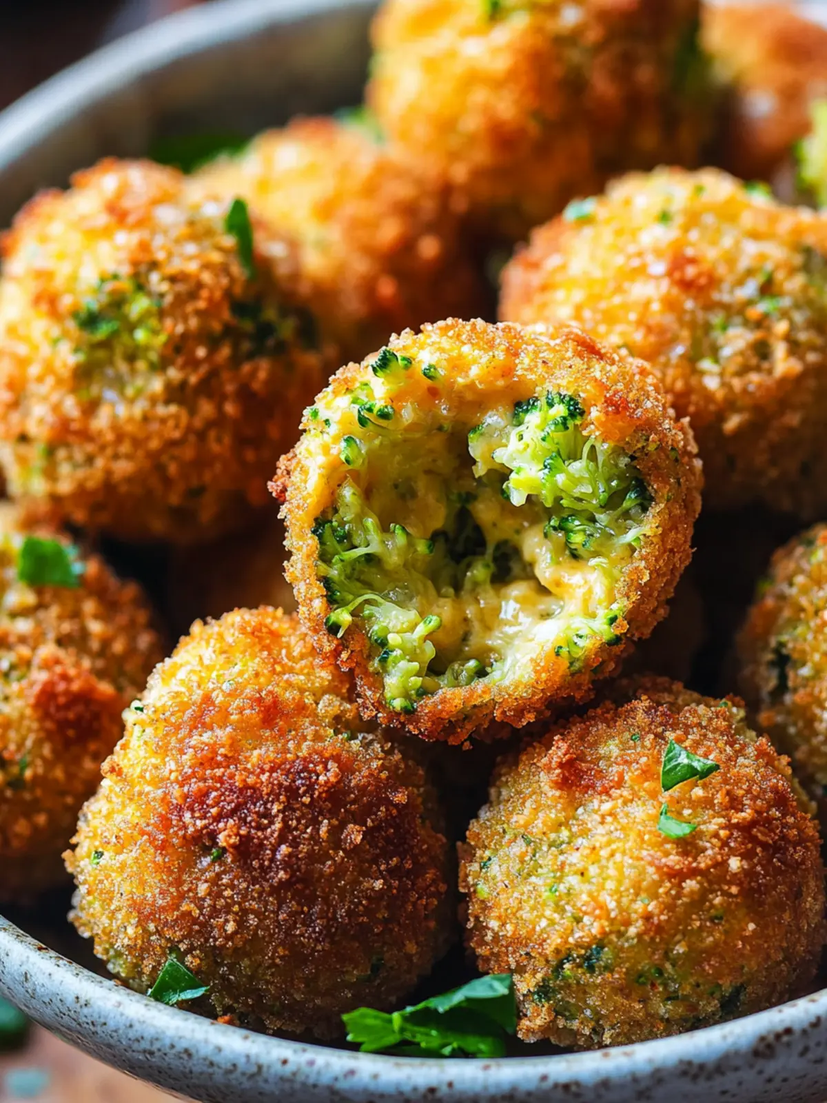 Crispy Broccoli Cheddar Poppers You Can't Resist 5 Crispy Broccoli Cheddar Poppers