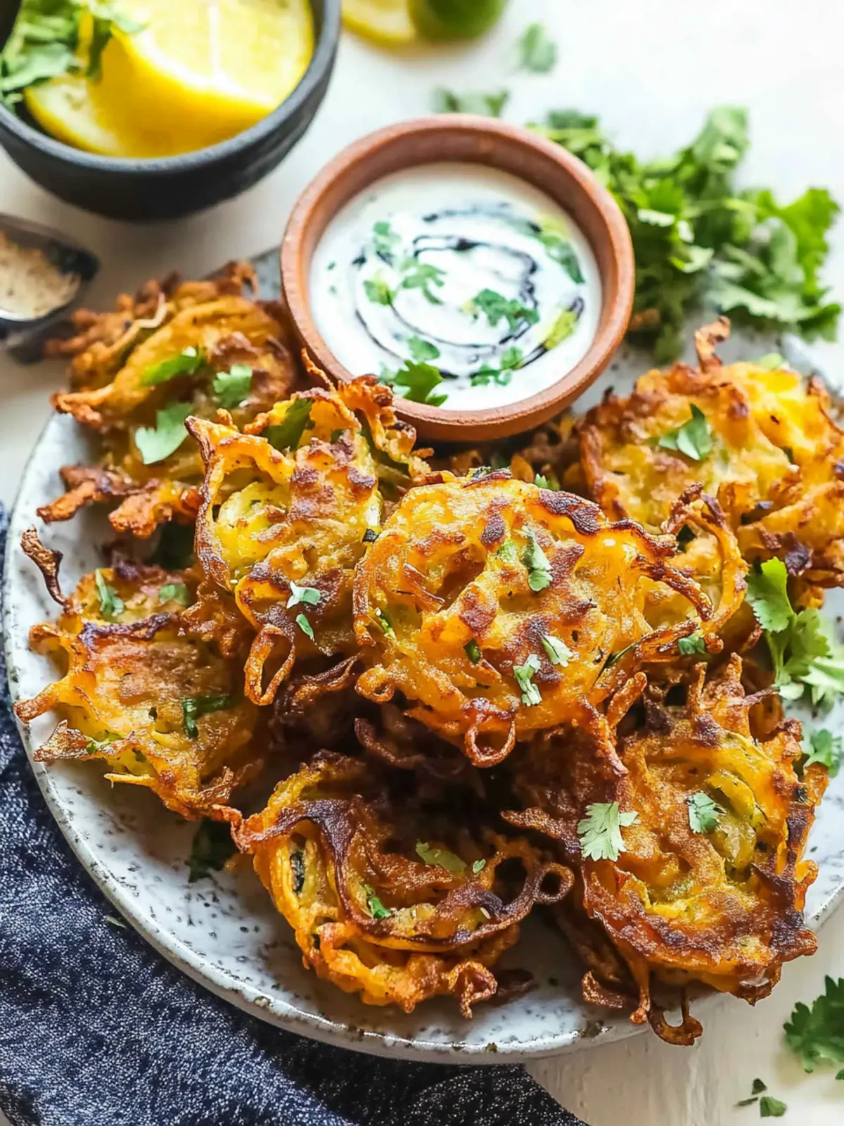 Onion Bhajis (Kanda Bhaji Recipe)
