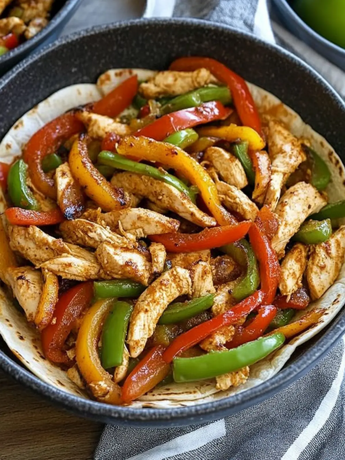 Easy Chicken Fajitas: Five Ingredients for Flavorful Fun 5 Easy Chicken Fajitas