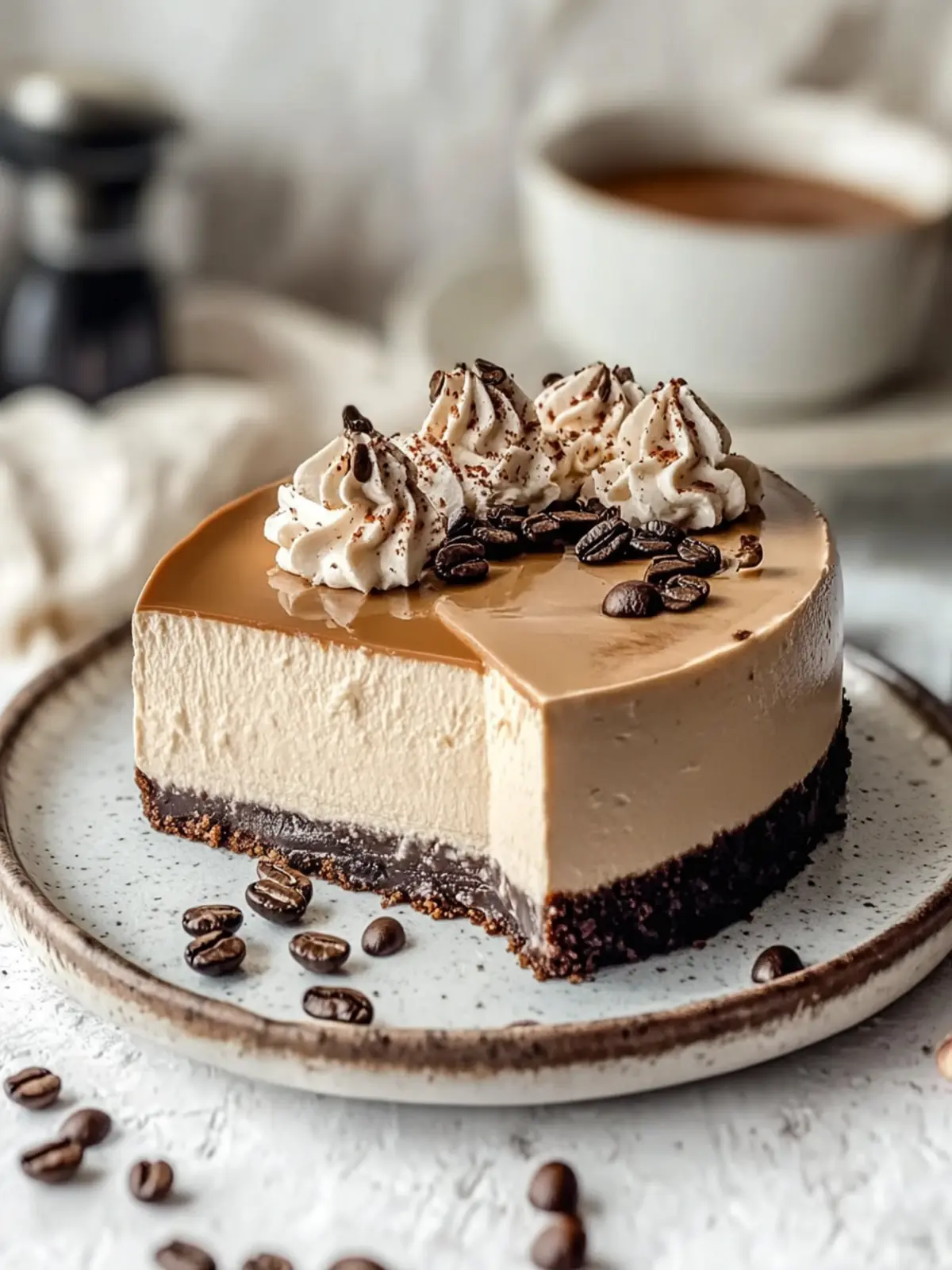 Decadent Coffee Cheesecake that Wows Every Dessert Lover 2 Decadent Coffee Cheesecake