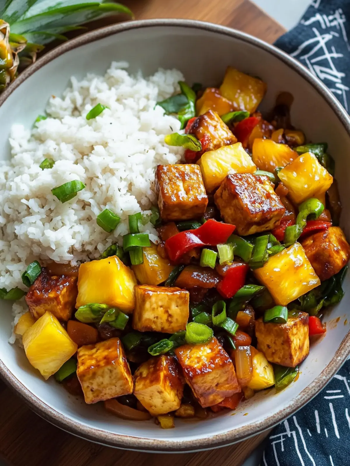Tangy Pineapple Tofu Stir-Fry: Your New Favorite Veggie Meal 3 Veggie Meal Tangy Pineapple Tofu Stir-Fry