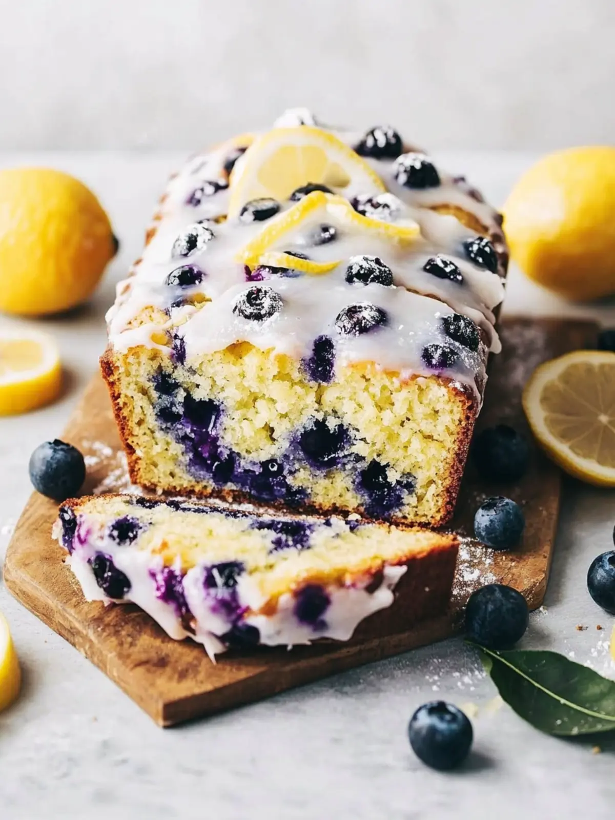 Lemon Blueberry Bread: A Fresh Twist on Classic Comfort 2 Lemon Blueberry Bread