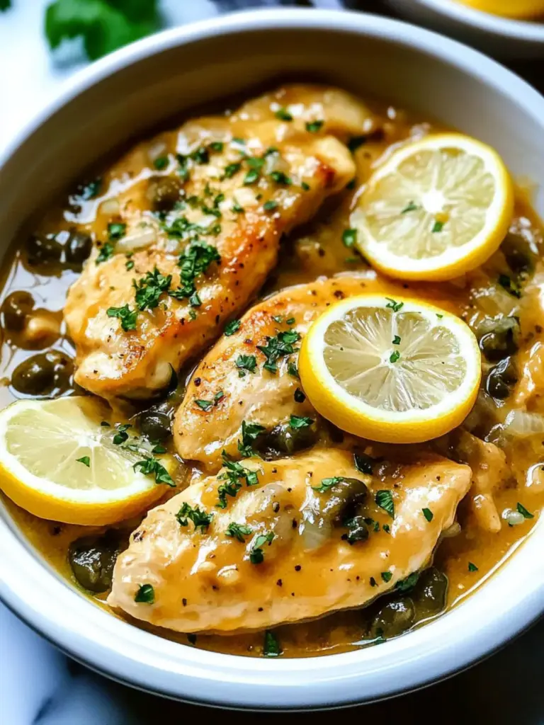 Crockpot Chicken Piccata