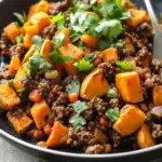 Delicious Southwestern Ground Beef Sweet Potato Skillet Recipe 6 Southwestern Ground Beef Sweet Potato Skillet