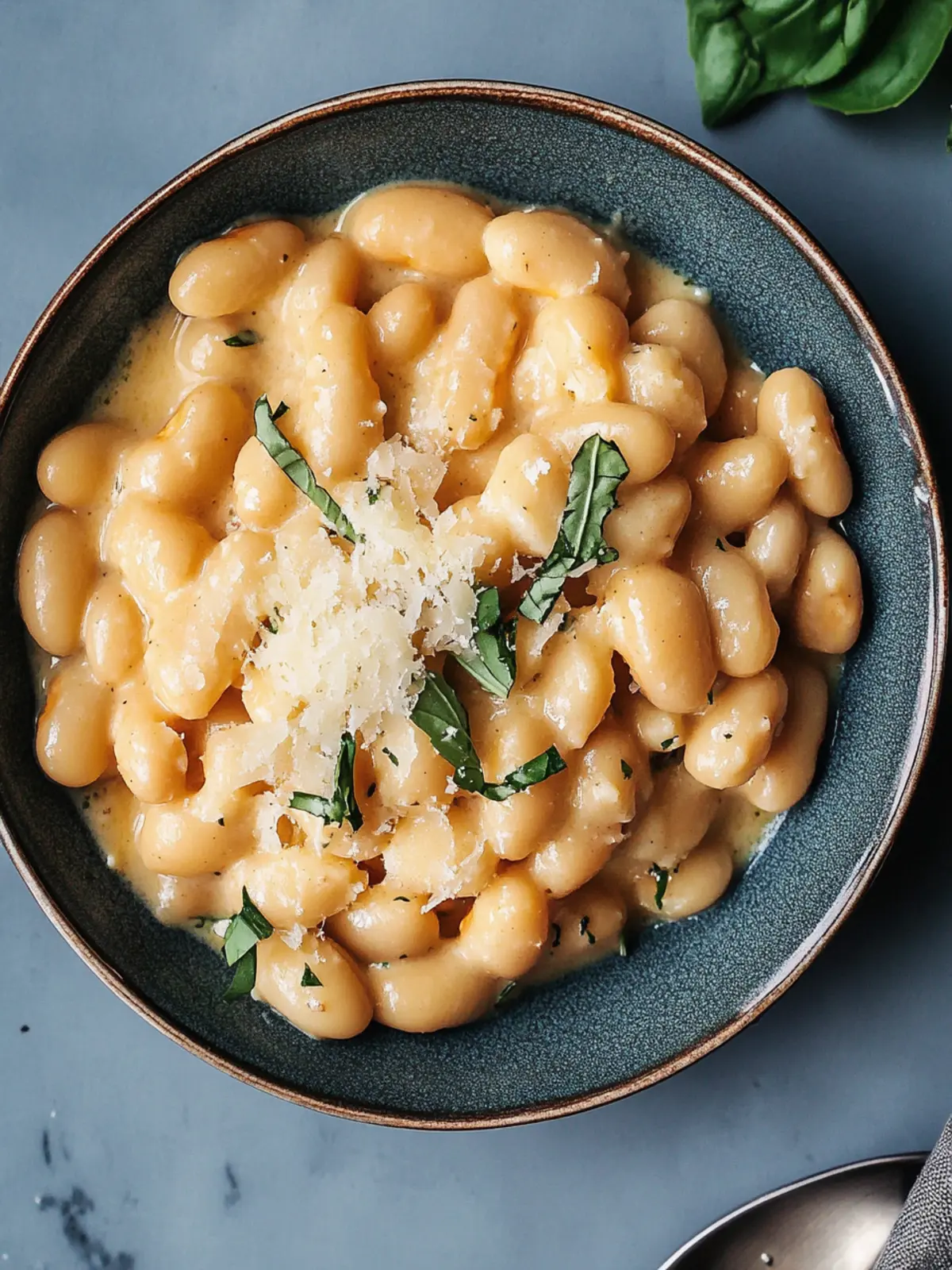 Creamy Garlic Parmesan Butter Beans in Just 20 Minutes 4 Garlic Parmesan Butter Beans