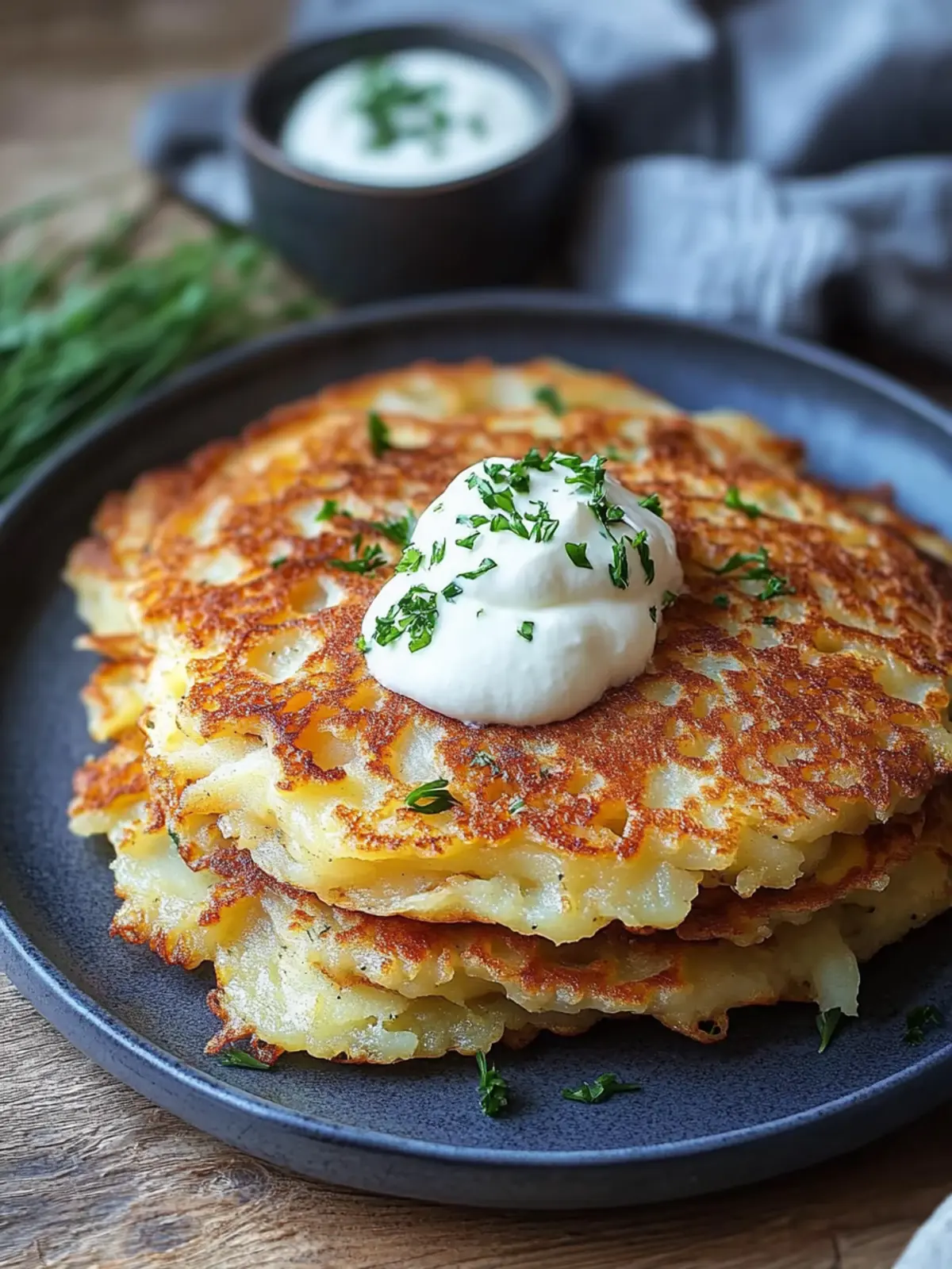 German Potato Pancakes (Reibekuchen)