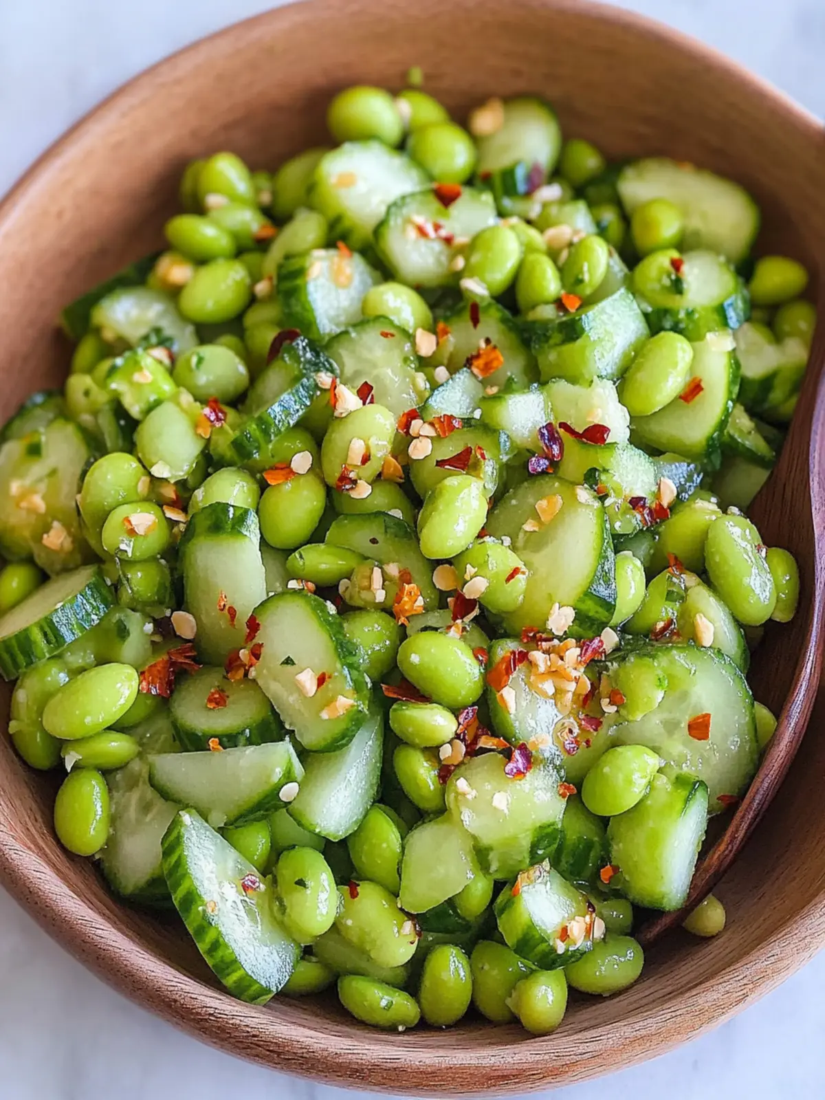 Cucumber Edamame Salad