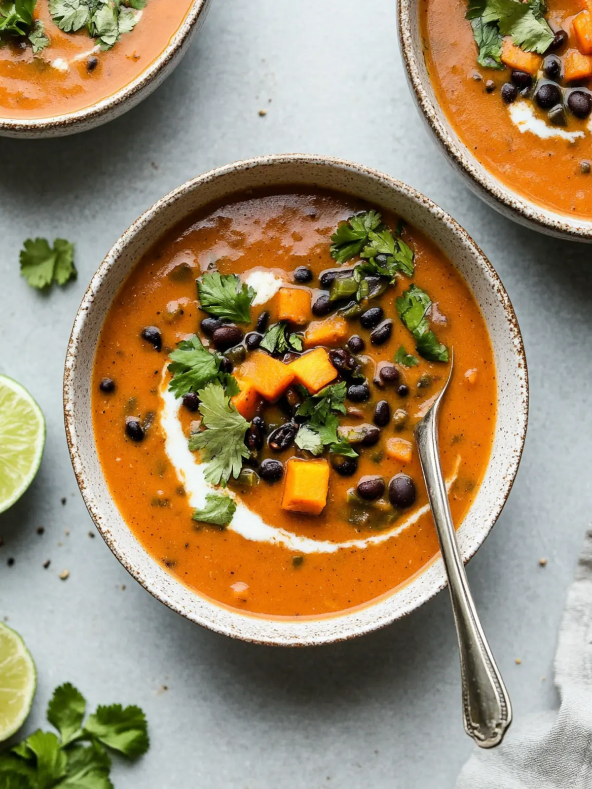 Savor the Flavor: Chipotle Black Bean & Sweet Potato Soup 2 Chipotle Black Bean & Sweet Potato Soup