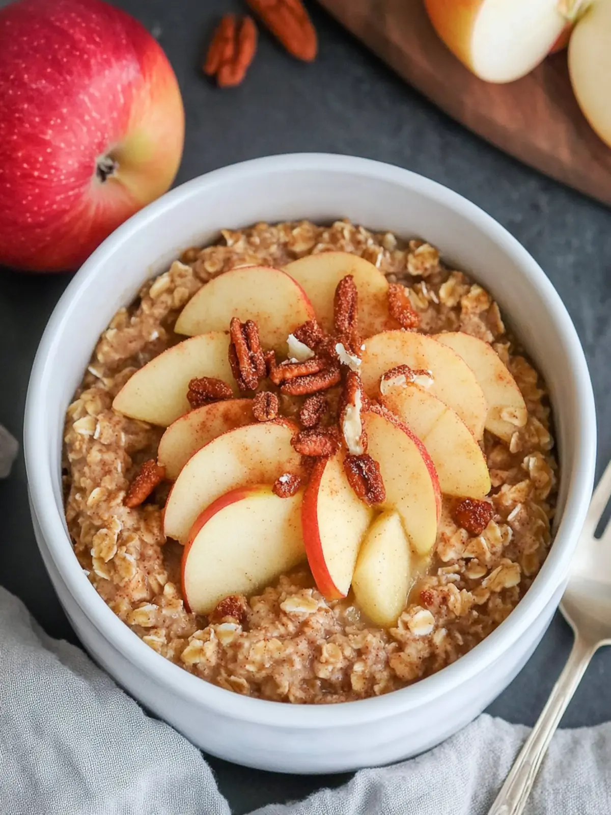 Delicious Apple Baked Oats for a Cozy Vegan Breakfast 4 Apple Baked Oats