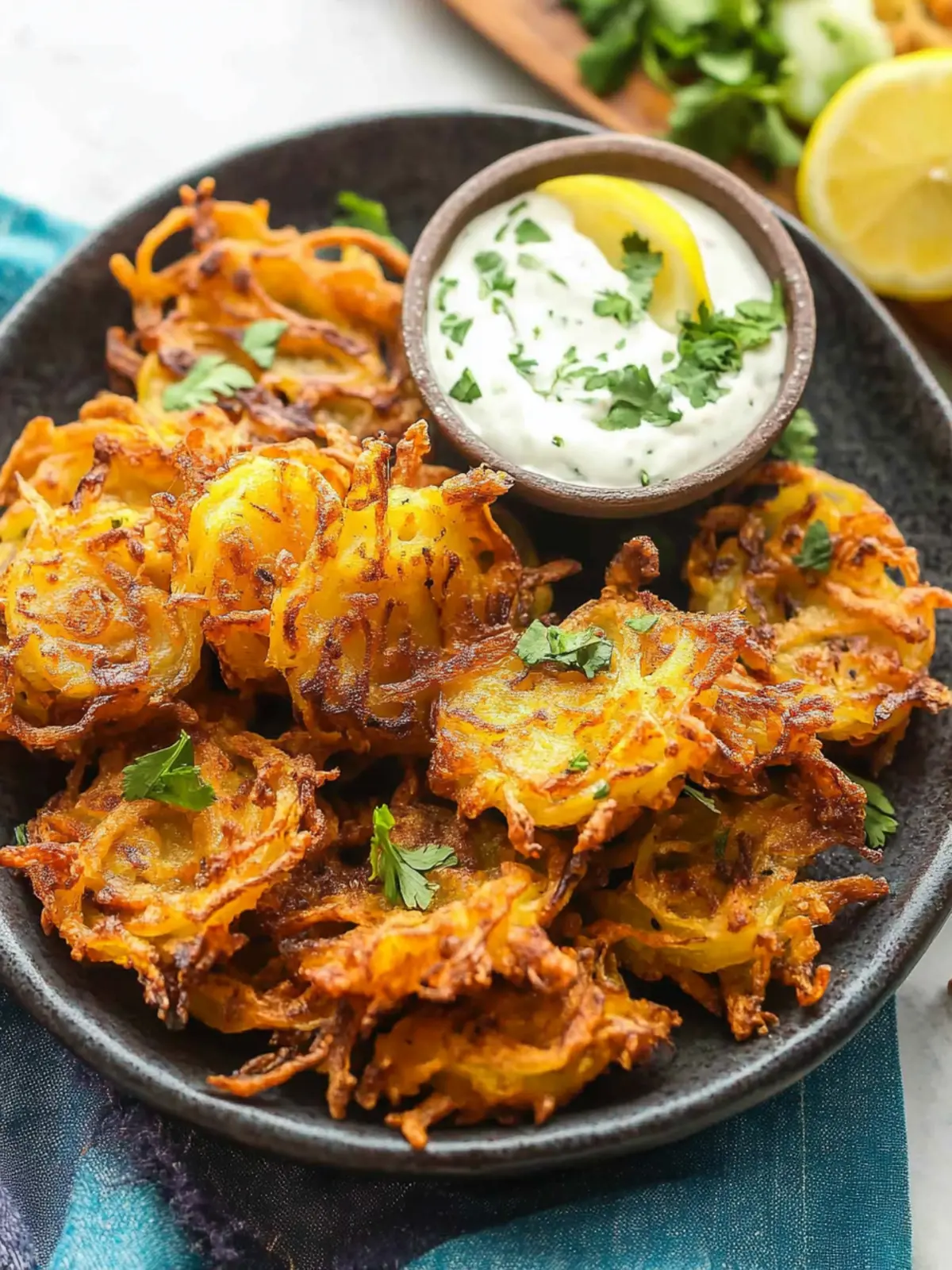 Onion Bhajis (Kanda Bhaji Recipe)