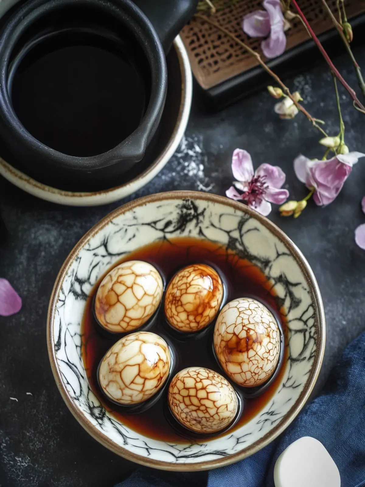 Perfectly Flavored Chinese Tea Eggs You’ll Want Daily 4 Chinese Tea Eggs