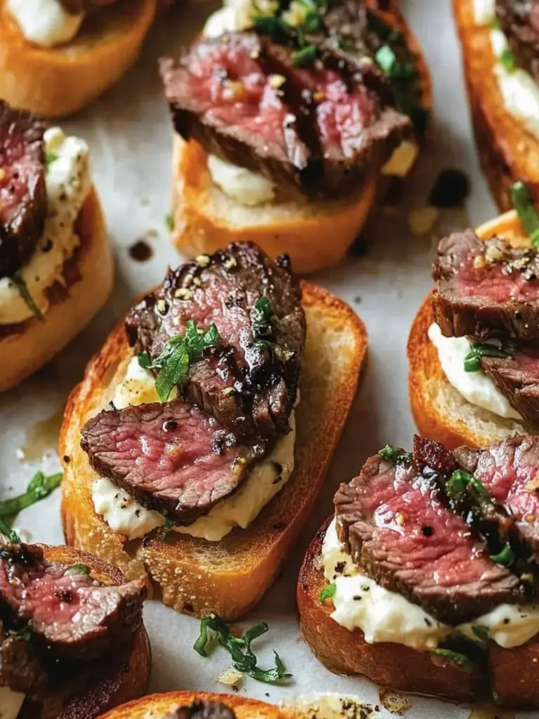 Steak Crostini Recipe