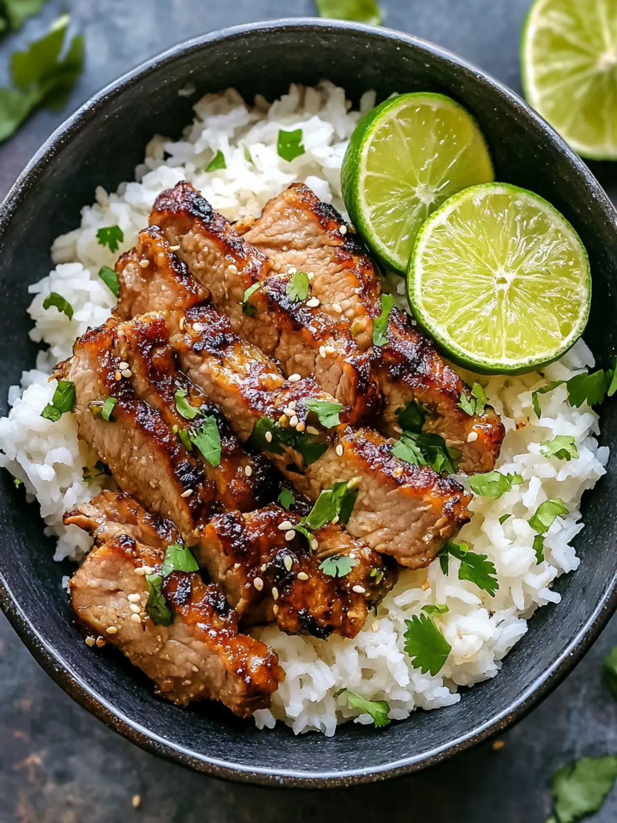 Zesty Ginger Lime Pork with Creamy Coconut Rice for Quick Dinners 4 Zesty Ginger Lime Pork with Creamy Coconut Rice for Easy Dinners