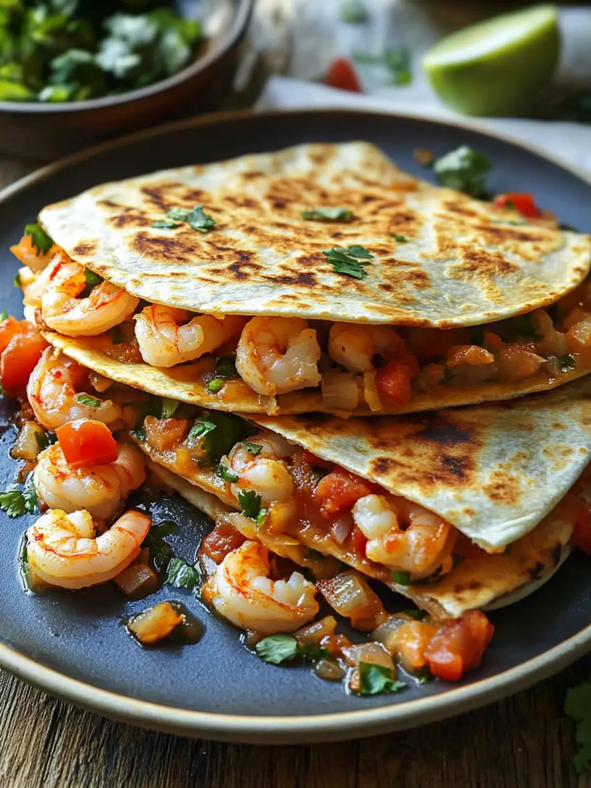 20-Minute Shrimp Quesadilla Recipe That'll Wow Your Taste Buds 2 20-Minute Shrimp Quesadilla Recipe