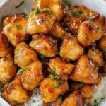 20 minute Honey Garlic Chicken Bites