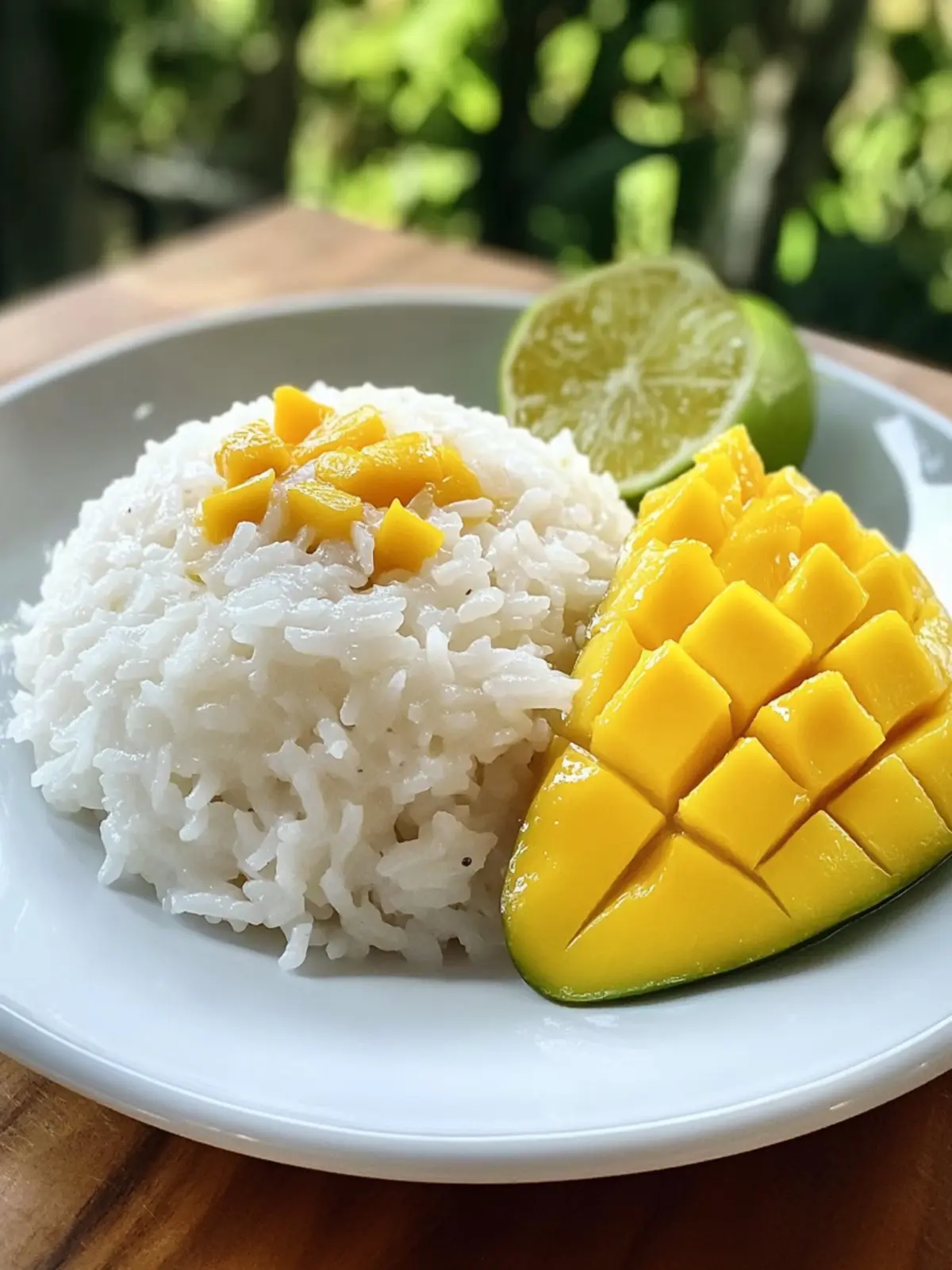 Insanely Easy Mango Sticky Rice