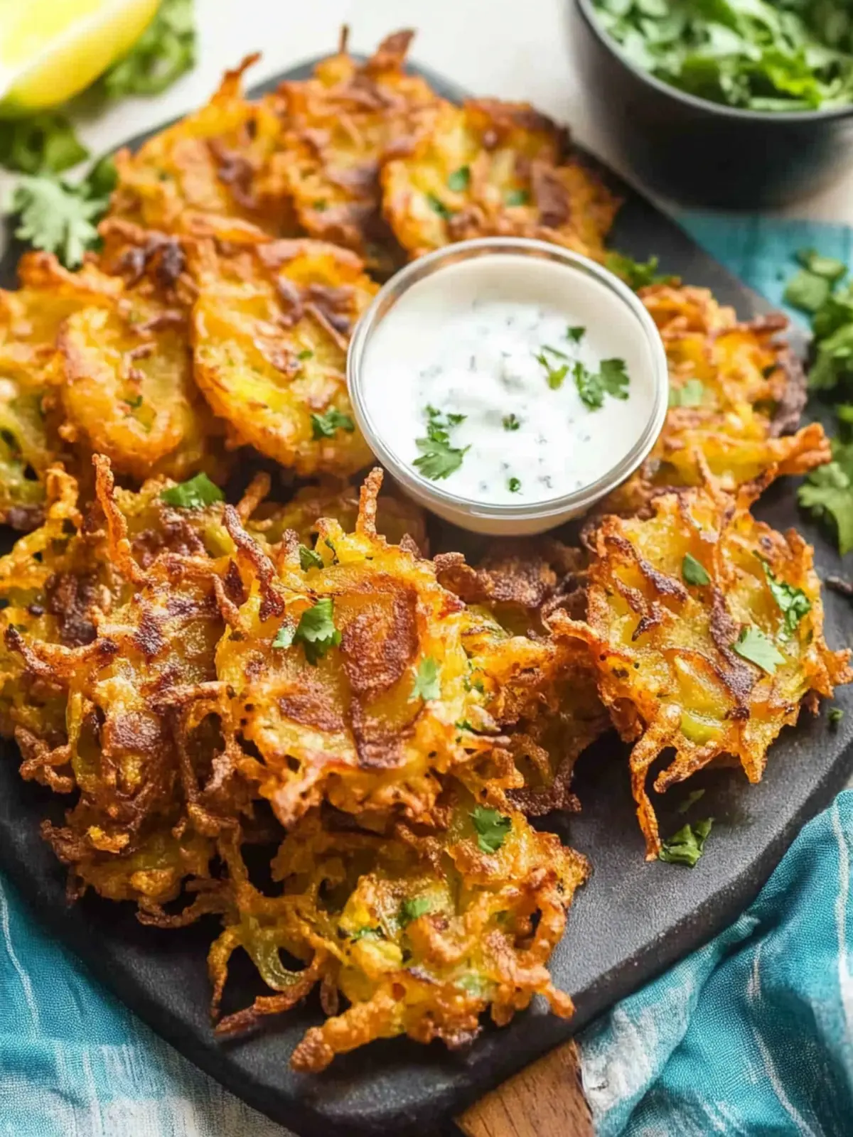Onion Bhajis (Kanda Bhaji Recipe)