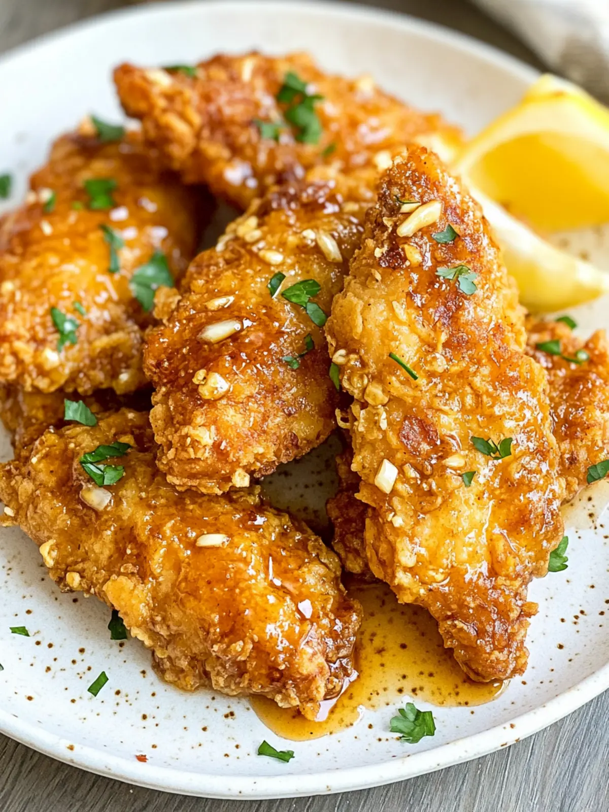 Crispy Air Fryer Honey Butter Garlic Chicken Tenders Made Easy 4 Crispy Air Fryer Honey Butter Garlic Chicken Tenders