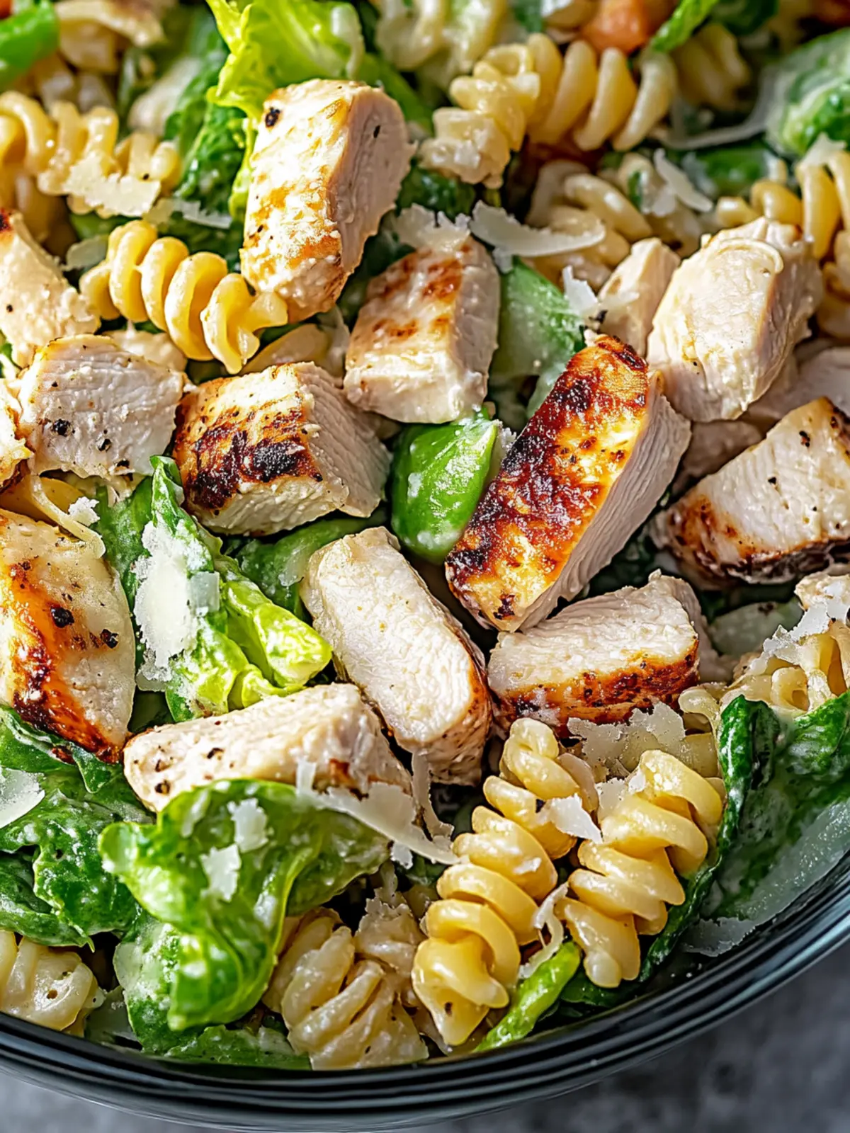 Creamy Chicken Caesar Pasta Salad for Fresh Flavor Bliss 2 Creamy Chicken Caesar Pasta Salad for Fresh Flavor Bliss