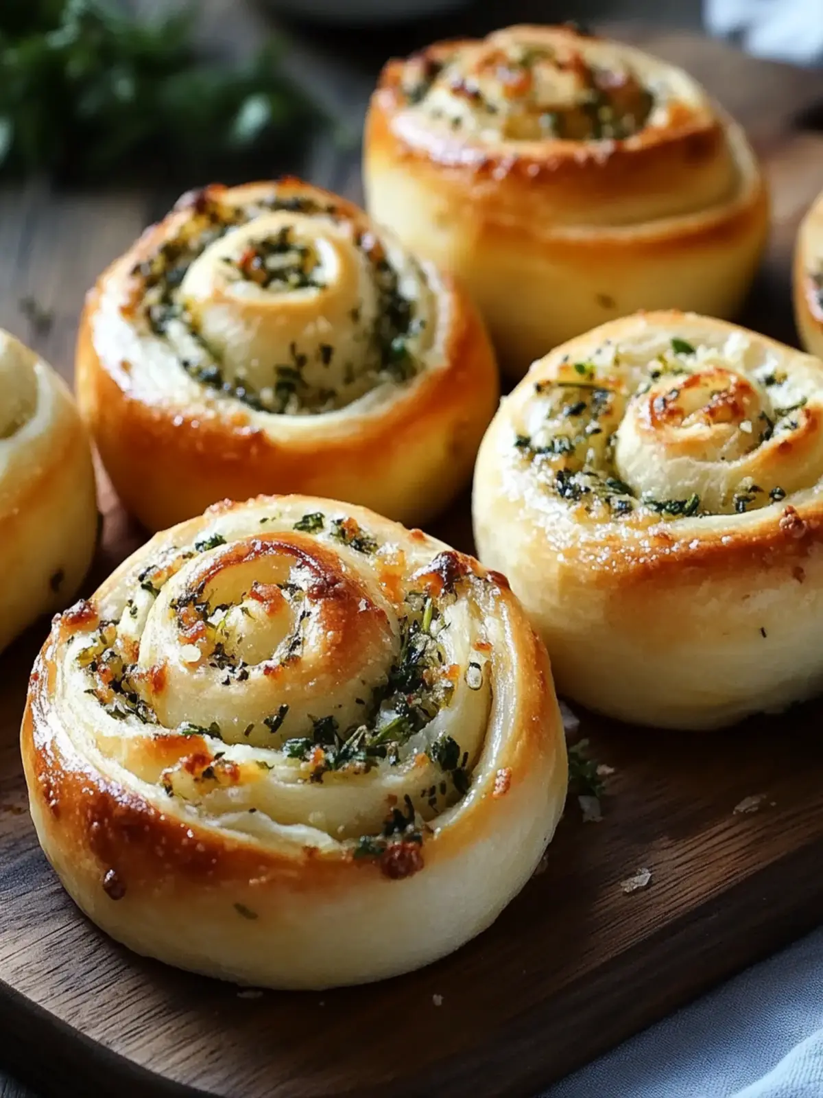 Sourdough Herb & Cheese Rolls Recipe
