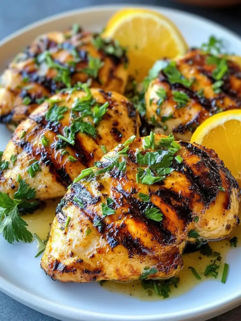 Key West Grilled Chicken with Tropical Citrus Marinade