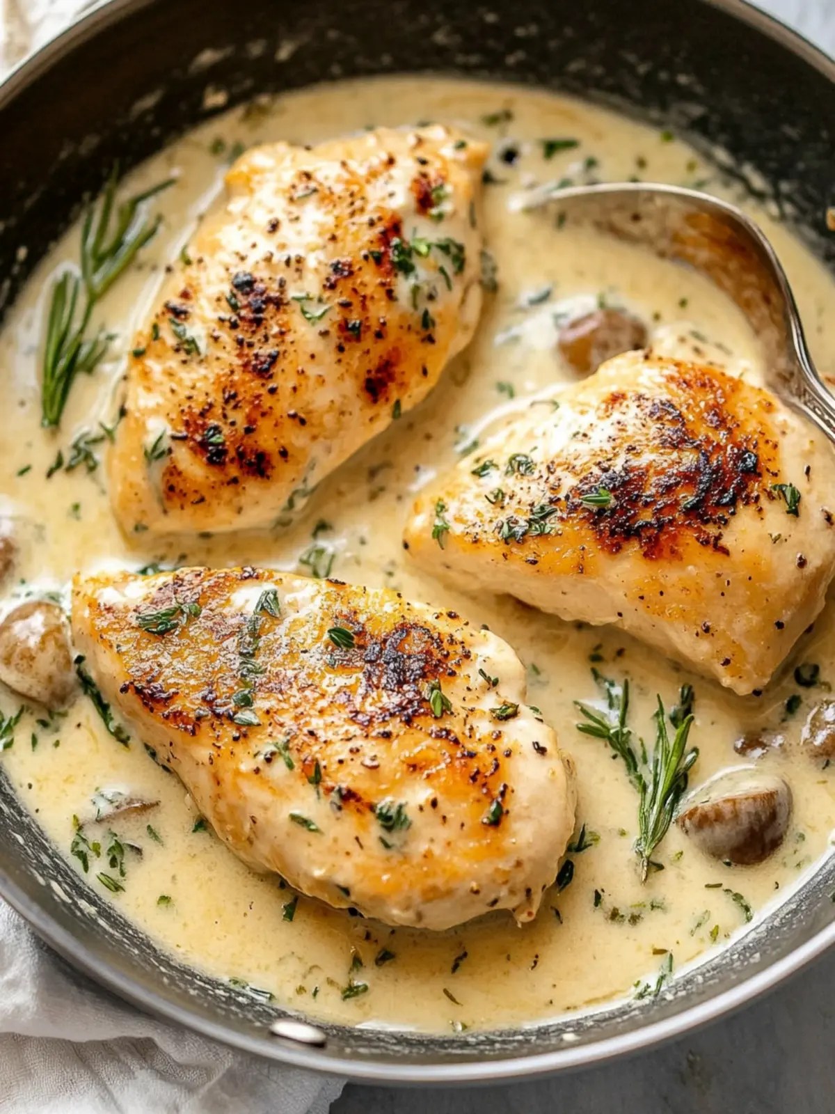 Creamy Boursin Chicken
