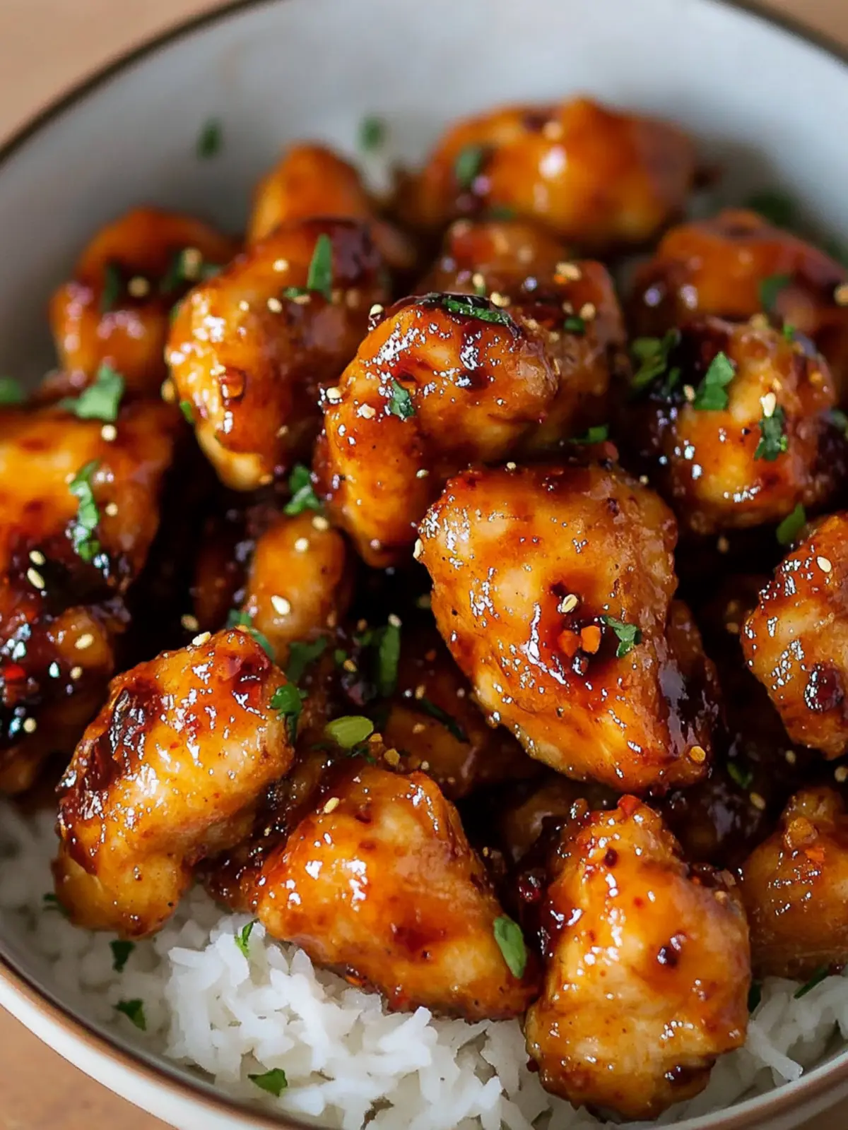 Crispy Sweet Chili Chicken Bites in 20 minutes