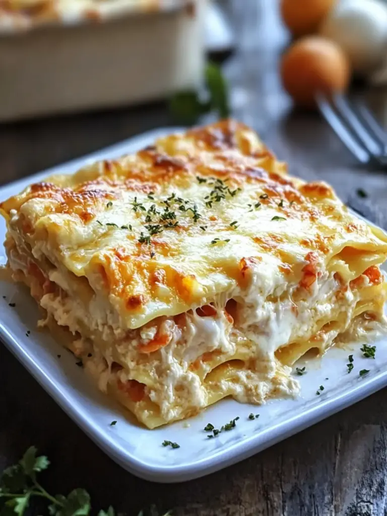 Creamy Shrimp Crab Lasagna Bliss