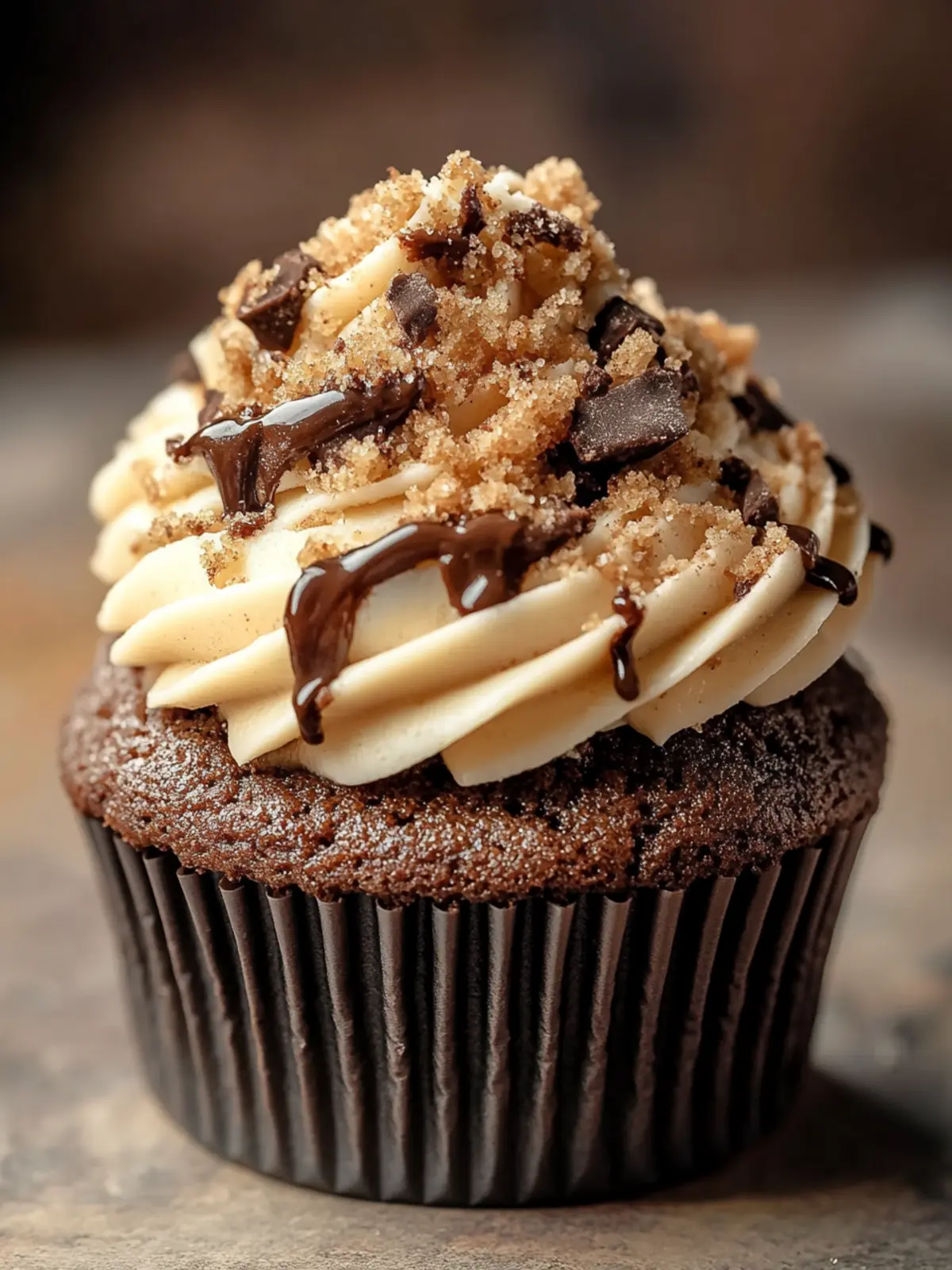 Mocha Cookie Crumble Cupcake: Your Next Decadent Indulgence 4 Mocha Cookie Crumble Cupcake: Indulge in a Decadent Delight