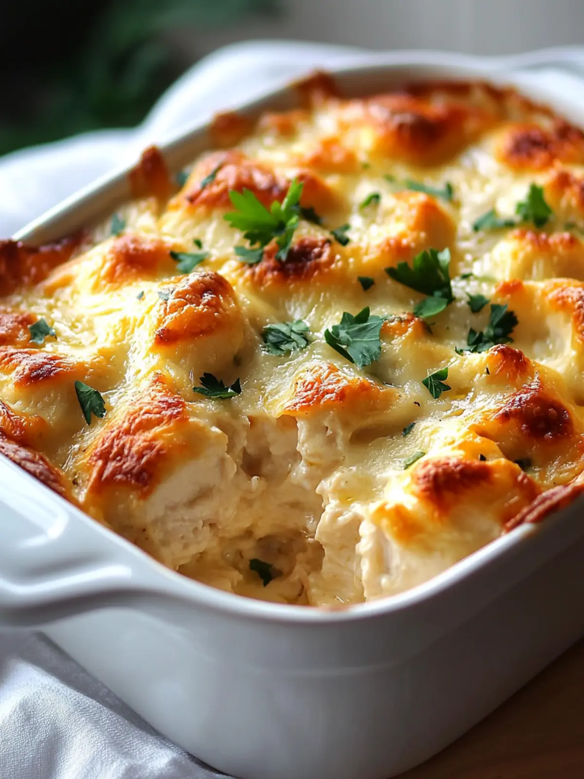 The Best Million Dollar Chicken Casserole