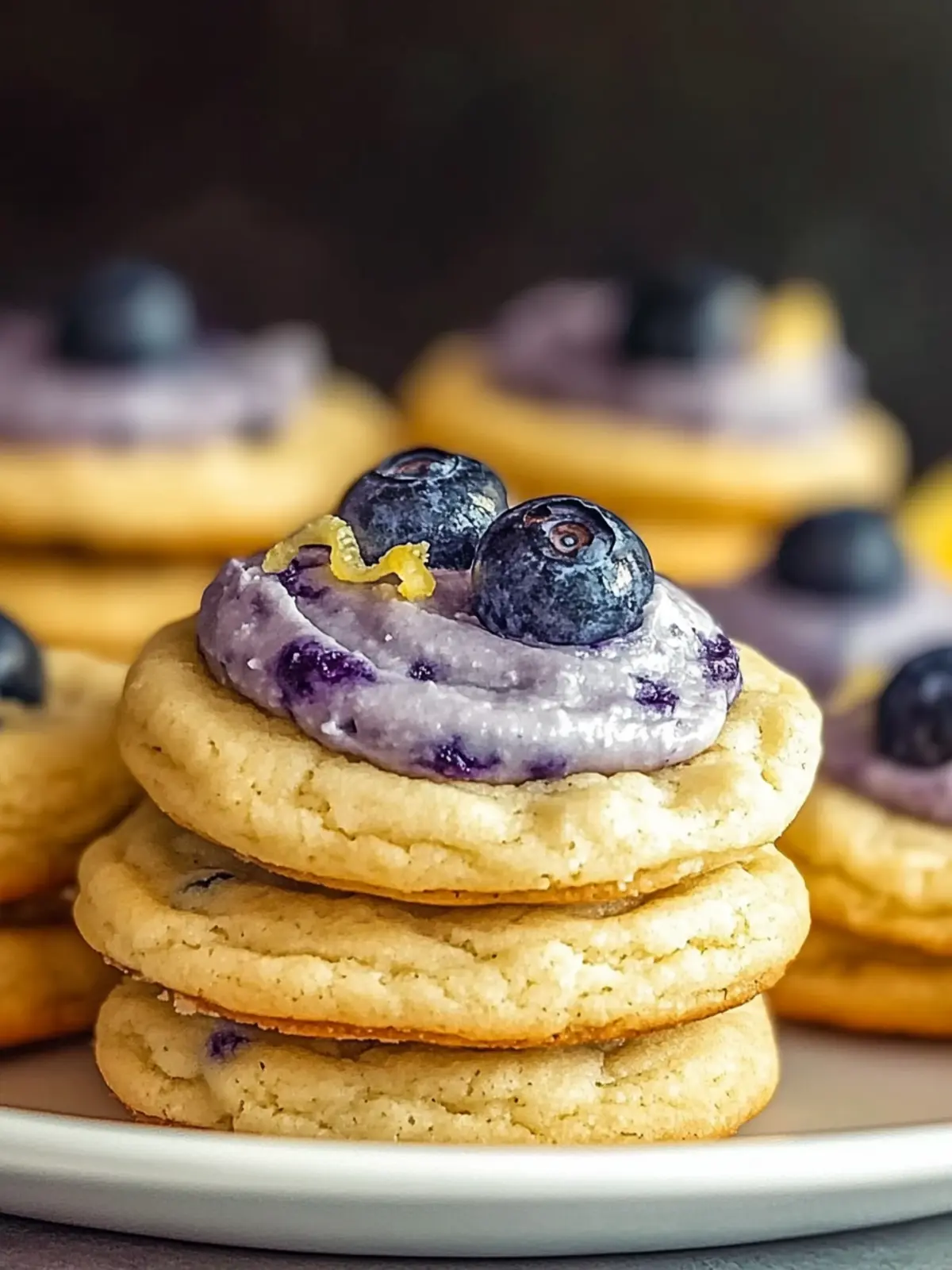 Soft Lemon Blueberry Cookies That Melt in Your Mouth Blissfully 4 Soft Lemon Blueberry Cookies That Melt in Your Mouth