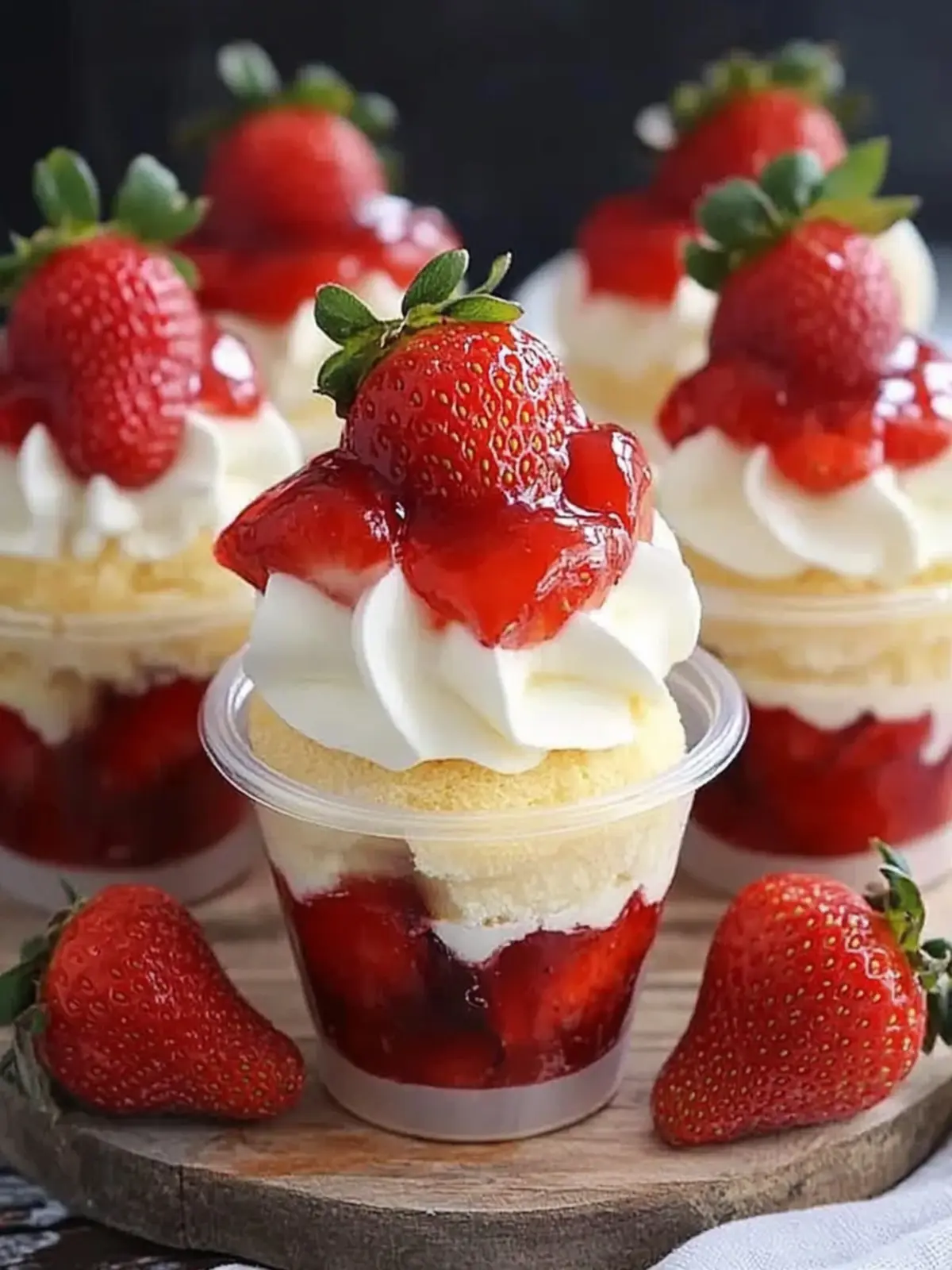 Indulgent Strawberry Shortcake Dessert Cups You’ll Adore 4 Indulgent Strawberry Shortcake Dessert Cups: A Sweet Delight