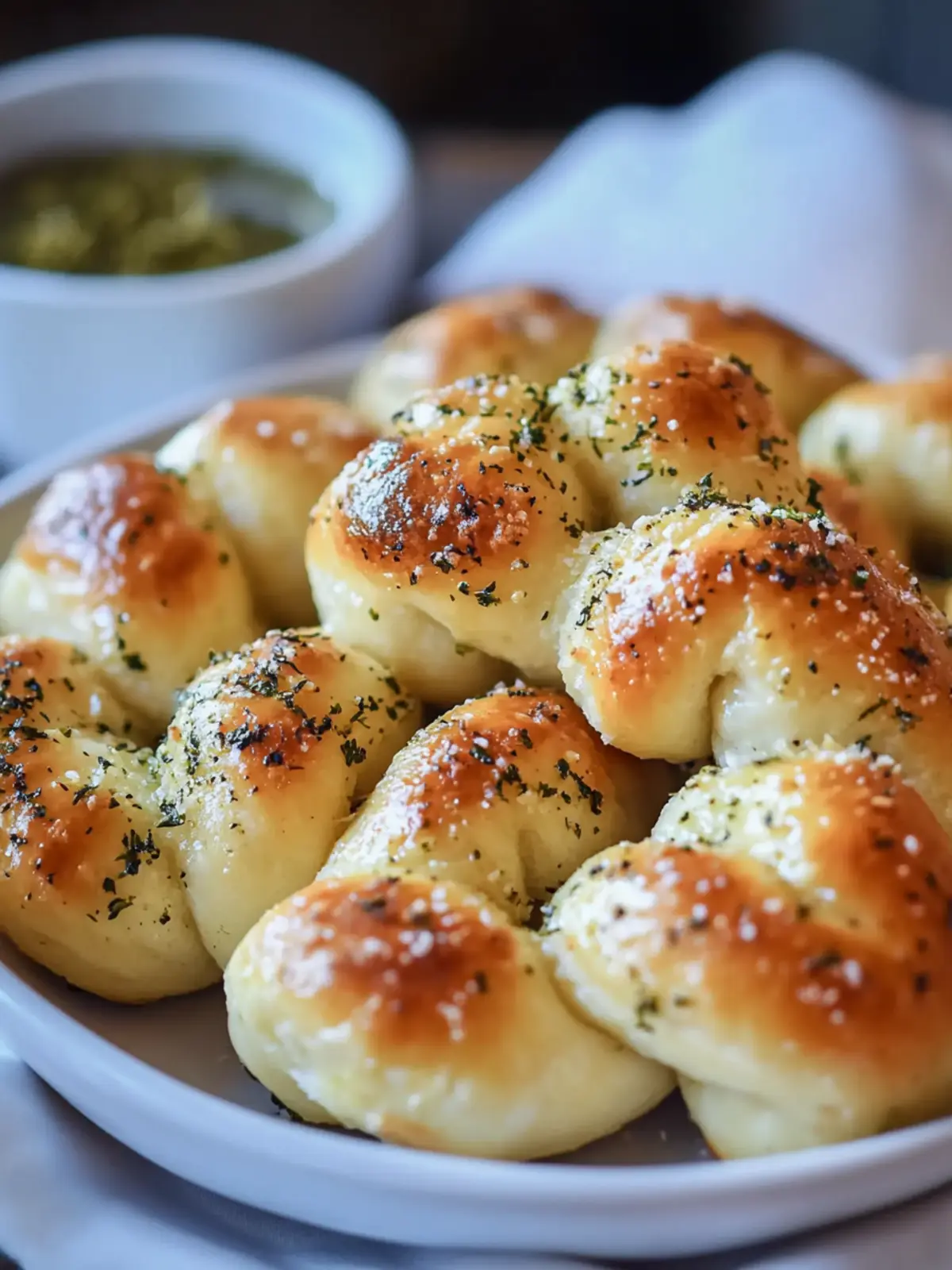 Mouthwatering Keto Garlic Knots Ready in 10 Minutes 2 Keto Garlic Knots